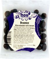 Brusnice - Klikva v hořké čokoládě 80 g
