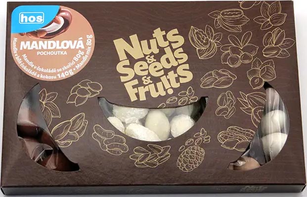 Krabička Mandlová pochoutka 300 g HOS