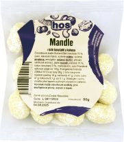 Mandle v bílé čokoládě a kokosu 80g