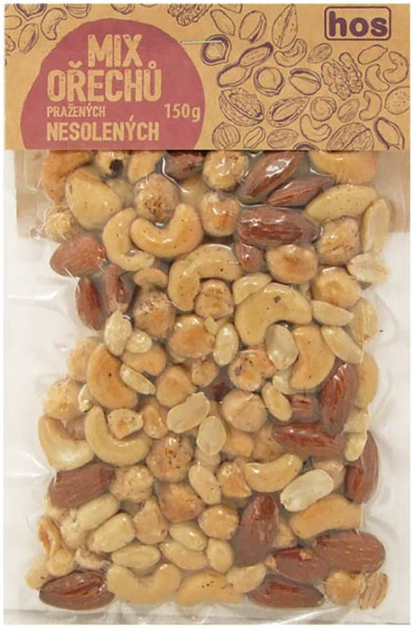 Mix ořechů pražených nesolených 150 g