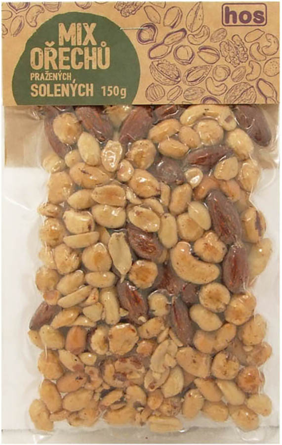 Mix ořechů pražených solených 150 g