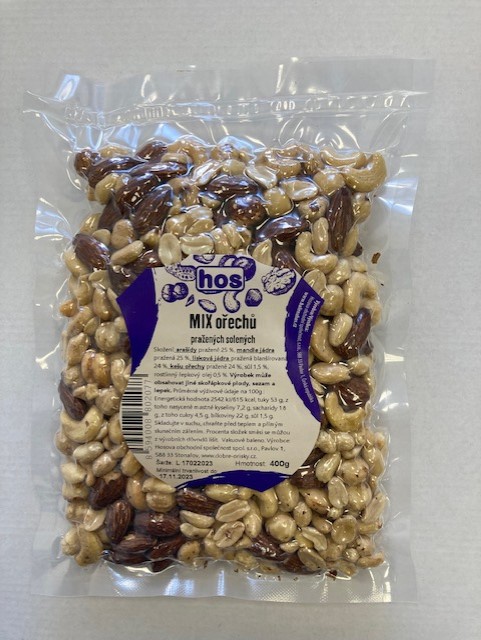 Mix ořechů pražených solených 400 g