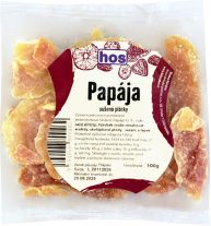 Papája sušené plátky 100 g