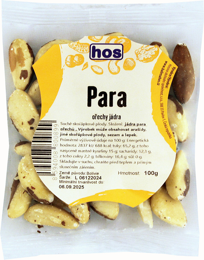 Para jádra natural 100 g